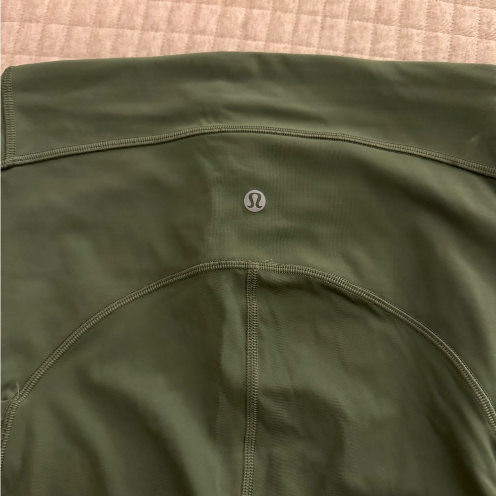 Lululemon Olive Green Leggings Size 2